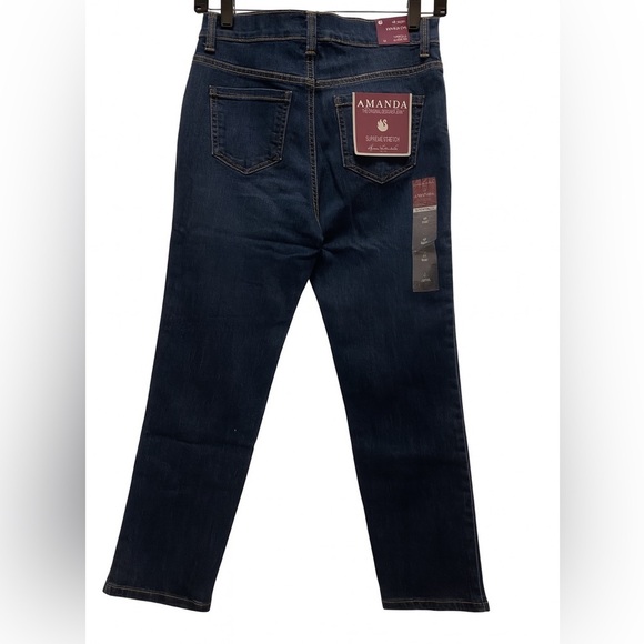 Gloria Vanderbilt Denim - Gloria Vanderbilt® Amanda Petite High‑Rise Straight‑Leg Jeans NWT 4P